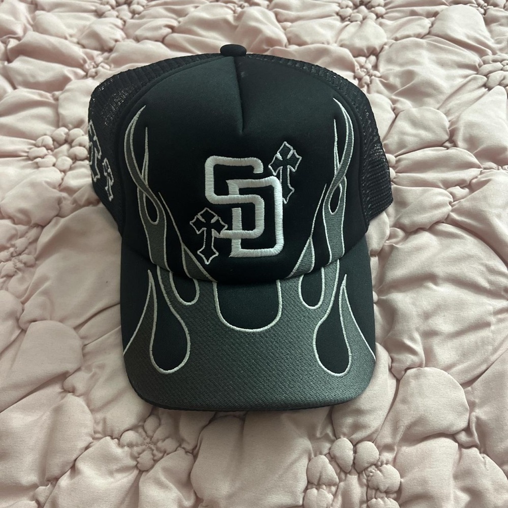 Black and White SD Logo Cap